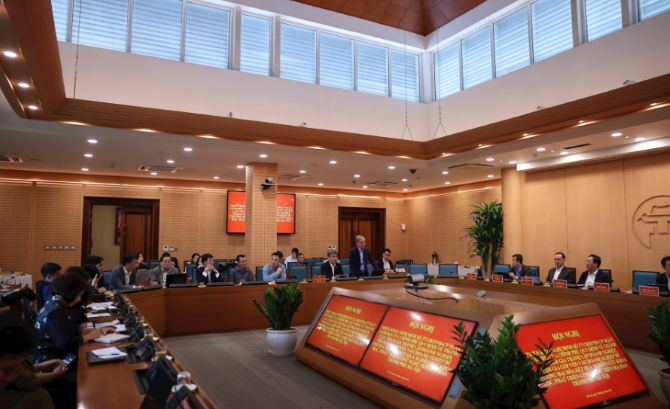 Quang cảnh Hội nghị. Ảnh: Thu Hằng/Hà Nội mới