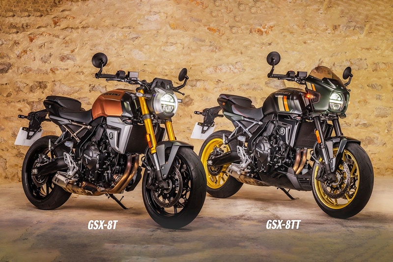 Suzuki GSX-8T và GSX-8TT 2026.
