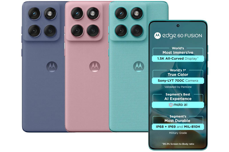Motorola Edge 60 Fusion.