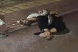 CLIP: Hãi hùng trước cảnh trăn siết chặt người say rượu trên đường