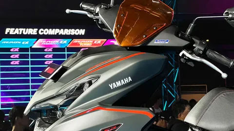 Xe tay ga Yamaha 155 phân khối, phanh ABS, giá hơn 47 triệu, so kè cùng Honda Air Blade