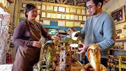 Nghệ nhân trẻ xứ Đoài với những linh vật rắn