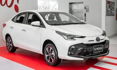 Giá lăn bánh Toyota Vios đầu tháng 1/2025 cực rẻ, hạ knock-out Hyundai Accent và Honda City