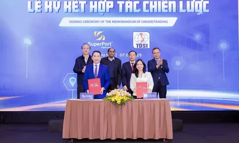 Việt Nam SuperPort cùng đối tác hợp tác phát triển hạ tầng logistics đường sắt, nâng cao năng lực thương mại quốc tế
