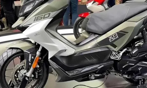 ‘Vua xe ga’ 160cc mới giá chỉ nhỉnh 30 triệu đồng lộ diện: Thể thao hơn hẳn Honda Air Blade và Vario