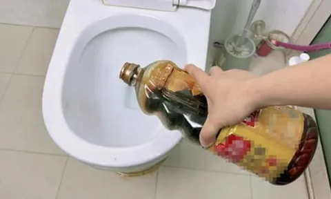 Một chút nước tương nhỏ giọt vào bồn cầu lại có tác dụng lớn như vậy, đáng tiếc người ta không biết