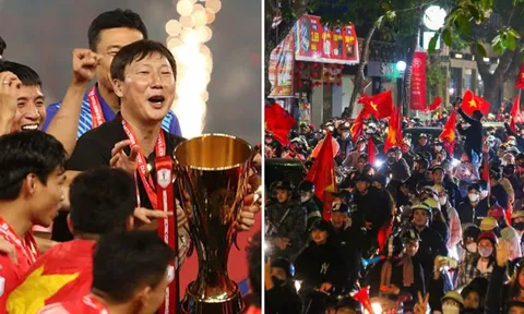 ĐT Việt Nam lập kỷ lục ở AFF Cup, HLV Kim Sang Sik thừa nhận bị 'choáng' vì 1 điều sau chức vô địch