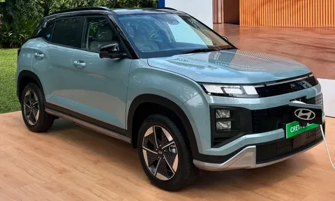Chiêm ngưỡng vẻ đẹp của Hyundai Creta EV vừa trình làng