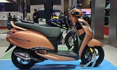 ‘Vua xe ga’ 125cc mới đẹp hơn Honda Vision ra mắt: Động cơ CNG ăn đứt SH Mode, giá từ 25 triệu đồng