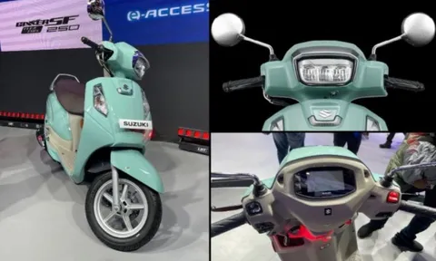 Vượt mặt Honda Vision, Suzuki ra mắt ‘vua xe ga’ 125cc mới có màn hình cỡ lớn, giá 22,6 triệu đồng