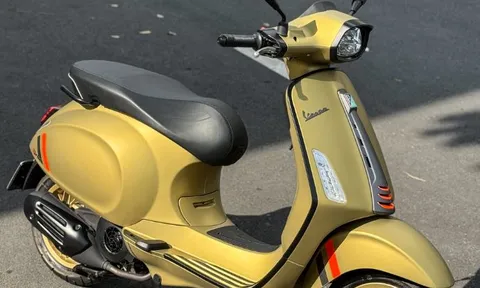 Khám phá Vespa Sprint S phiên bản giới hạn 200 chiếc