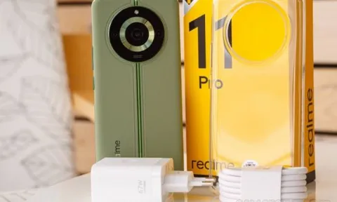 Realme 11 Pro giá rẻ bằng nửa Galaxy S25, mặt lưng da sang chảnh, camera xịn chiến đẹp iPhone 16