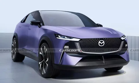 Mazda sắp ra mắt SUV thuần điện mới, chạy tối đa 500 km/sạc
