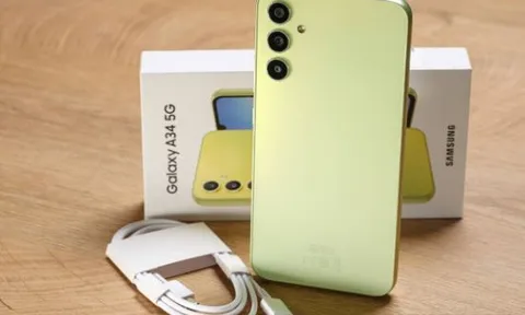 Vua Android màn lớn tầm trung Galaxy A34 5G sau Tết rẻ như bèo, mạnh mẽ và đa năng như Galaxy A55 5G
