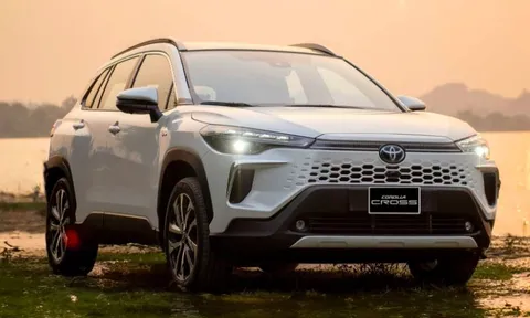 Doanh số xe hybrid tháng 1/2025: Toyota áp đảo, Corolla Cross hút khách nhất