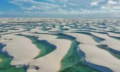 Sa mạc 'kì lạ' nhất trên trái đất, có nhiều nước hơn cát, không có cỏ mọc nhưng lại có những ao đầy cá và tôm