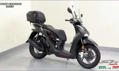 Honda SH 150i phiên bản mới màu đen khiến khách Việt mê mẩn vì thiết kế đẹp mê ly, trang bị xịn sò