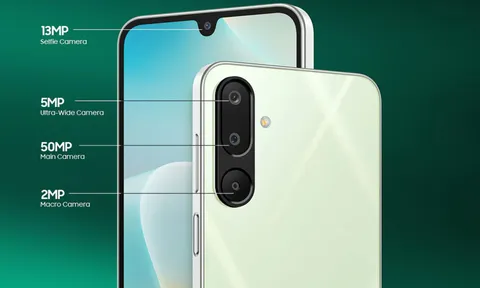 Samsung giới thiệu smartphone 5G, chống nước, RAM 8 GB, sạc 25W, ía chỉ 3,14 triệu đồng