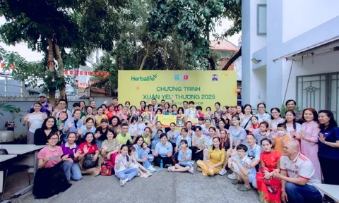 Herbalife Việt Nam lan tỏa “Xuân yêu thương” cho trẻ em, người cao tuổi có hoàn cảnh khó khăn