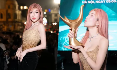 Trang Pháp mở đầu 2025 rực rỡ với giải Nữ ca sĩ của năm