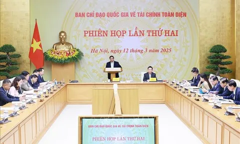 Thủ tướng Phạm Minh Chính chủ trì phiên họp thứ hai của Ban Chỉ đạo quốc gia về tài chính toàn diện