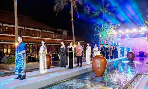 Furama Resort Đà Nẵng tổ chức chương trình nghệ thuật đặc biệt với chất liệu lụa Việt
