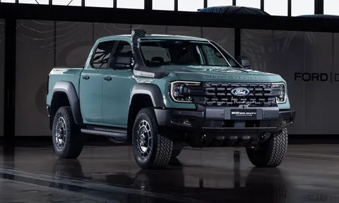 Ford Ranger có thêm phiên bản siêu hầm hố, công nghệ hiện đại, công suất 250 mã lực
