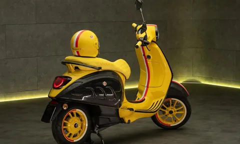 Xe tay ga Vespa vượt xa Honda SH về độ sang chảnh, giới hạn 99 chiếc, giá hơn 200 triệu đồng