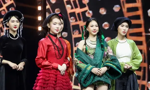 Bùi Quỳnh Hoa mang di sản văn hoá được UNESCO công nhận vào phần thi của team