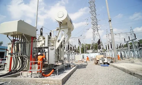 EVNSPC đóng điện thành công 6 hạng mục công trình dự án 110kV
