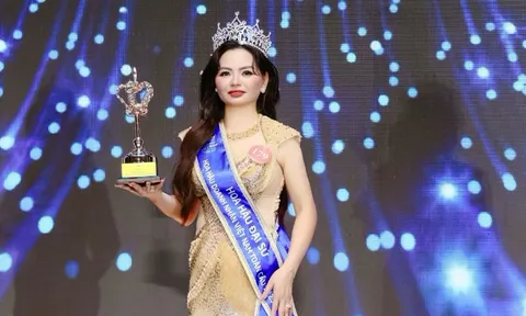 Tân Hoa hậu Đại sứ - Hoa hậu Doanh nhân Việt Nam Toàn cầu 2025 gọi tên Lê Thanh Hương