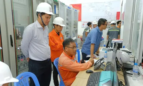 EVNSPC tiếp tục đóng điện thêm 4 công trình 110kV chào mừng 50 năm Giải phóng miền Nam