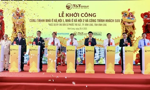 T&T Group khởi công xây dựng 2 công trình nhà ở xã hội tại Vĩnh Long