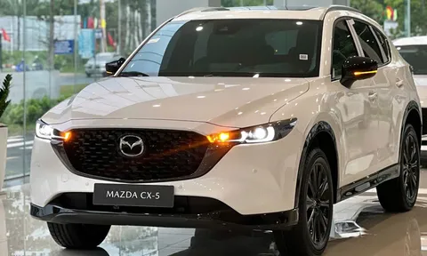 Giá lăn bánh Mazda CX-5 đầu tháng 5/2025: Rẻ bậc nhất phân khúc, gây sức ép cực mạnh lên Honda CR-V và Hyundai Tucson