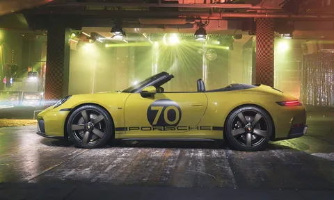 Porsche 911 Spirit 70: Siêu xe mui trần phong cách thập niên 1970, giới hạn chỉ 1.500 chiếc trên toàn cầu