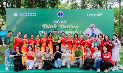 Herbalife đồng hành báo Sức khỏe & Đời sống tổ chức ‘Ngày dinh dưỡng cộng đồng Việt Nam’ lần thứ 4