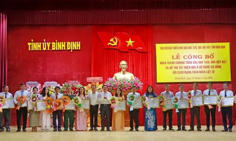 Doanh nghiệp chung tay, Bình Định hoàn thành xoá nhà tạm trước 7 tháng