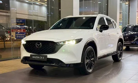 Giá lăn bánh Mazda CX-5 cuối tháng 5/2025 siêu ‘mềm’, tăng áp lực cực lớn lên Honda CR-V