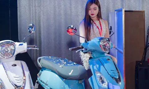 Xe tay ga thiết kế đẹp, siêu tiết kiệm xăng vừa ra mắt thị trường Việt, giá rẻ hơn Honda Vision