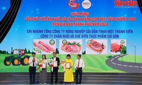 TP Hồ Chí Minh: Vinh danh 28 sản phẩm OCOP 4 sao, khẳng định vị thế nông nghiệp đô thị