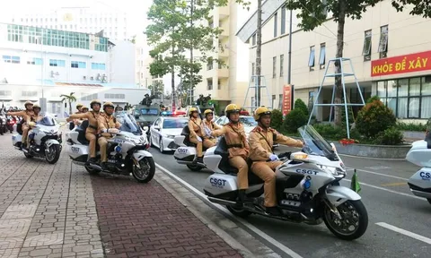 Công an TP Hồ Chí Minh ra quân cao điểm trấn áp tội phạm, bảo đảm an ninh Đại hội Đảng