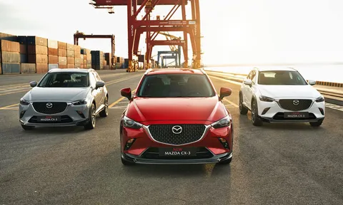 Mazda CX-3 2025 ra mắt tại Việt Nam, giá từ 549 triệu đồng