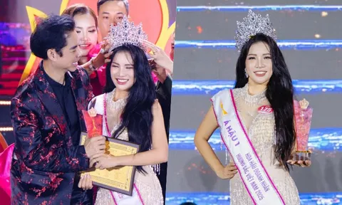 Lâm Thị Thanh Tuyền đăng quang Á hậu 1 Hoa hậu Doanh nhân Hương sắc Việt Nam 2025