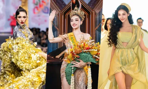 Sự trùng hợp bất ngờ thú vị của các nàng hậu từ những 'bộ cánh' đặc biệt