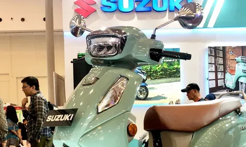 Suzuki giới thiệu xe tay ga 125 phân khối, giá hơn 40 triệu đồng