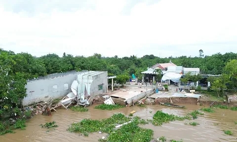 Những phận người trắng tay sau vụ sạt lở ở sông Tiền