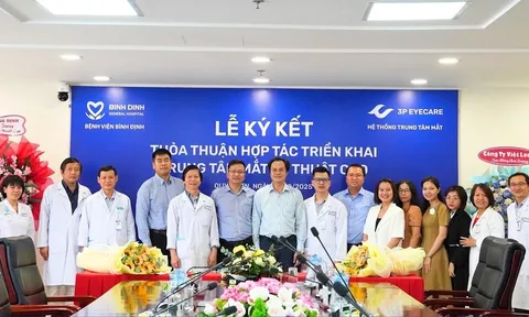 Bệnh viện Bình Định khai trương trung tâm mắt kỹ thuật cao
