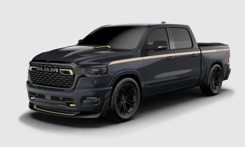 Xe bán tải Mỹ thiết kế hầm hố, mạnh ngang siêu xe, giá gần 2,4 tỷ đồng