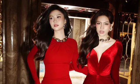 Top 2 Miss Cosmo Vietnam - hai nàng thơ mới của nhà thiết kế Lê Thanh Hoà