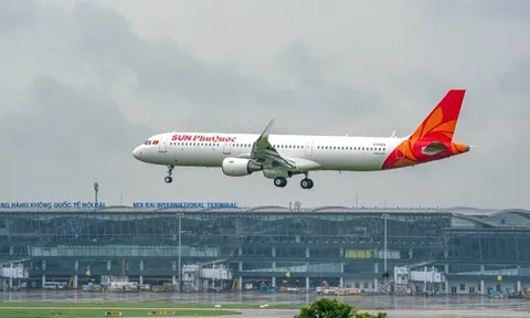 Sun PhuQuoc Airways khai thác chuyến bay thương mại đầu tiên